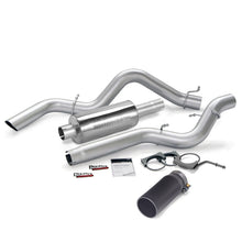 Load image into Gallery viewer, Banks Power 06-07 Chevy 6.6L ECSB Monster Exhaust System - SS Single Exhaust w/ Black Tip
