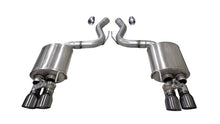 Load image into Gallery viewer, Corsa 2018+ Ford Mustang GT Fastback 5.0L 3in Sport Axle-Back Exhaust w/ 4in Gunmetal Tips
