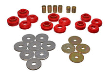 Load image into Gallery viewer, Energy Suspension 75-79 Chevrolet Nova / Chevy II Red Body Mount Set
