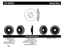 Load image into Gallery viewer, StopTech 02-06 Acura RSX Type S / 06-09 Honda Civic Si Slotted &amp; Drilled Left Front Rotor
