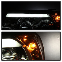 Load image into Gallery viewer, Spyder Toyota Tacoma 12-16 Projector Headlights Light Bar DRL Smoke PRO-YD-TT12-LBDRL-SM
