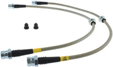 Load image into Gallery viewer, StopTech Front Stainless Steel Brake Line Kit Audi MkII TTS
