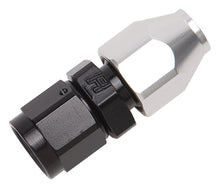Load image into Gallery viewer, Russell Performance Black/Silver -6 AN Male 37 Degree to 3/8in Aluminum Tube
