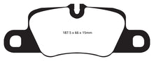 Load image into Gallery viewer, EBC 12-15 Porsche 911 (991) (Cast Iron Rotor only) 3.8 Carrera S Redstuff Rear Brake Pads
