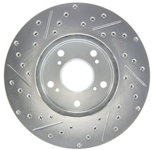 Load image into Gallery viewer, StopTech Select Sport 06-08 Honda Civic GX / 98-02 Accord V6 Slotted and Drilled Left Front Rotor
