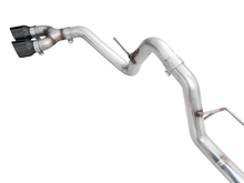 Load image into Gallery viewer, AWE 0FG 21+ Ford F150 Dual Side Exit Cat-Back Exhaust - 4.5in Diamond Black Tips
