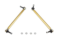 Load image into Gallery viewer, Whiteline 10+ Chevy Camaro FR Coupe Front Sway Bar - Link Assy H/D Adj Steel Ball (360mm C to C)
