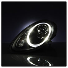 Load image into Gallery viewer, Spyder Porsche Cayman 05-08 Headlights - Halogen Model Only - DRL LED - Black PRO-YD-P98705-DRL-BK
