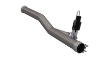 Load image into Gallery viewer, QTP 2018 Jeep Wrangler JL 4DR 2.5in 304SS Aggressor Cutout Mid Pipe
