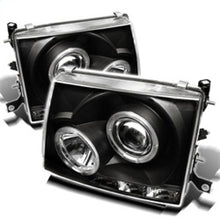 Load image into Gallery viewer, Spyder Toyota Tacoma 97-00 Projector Headlights LED Halo LED Black High H1 Low H1 PRO-YD-TT97-HL-BK

