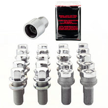 Load image into Gallery viewer, McGard 5 Lug Hex Install Kit w/Locks (Radius Seat Bolt) M14X1.5 / 17mm Hex / 27.5mm Shank L - Chrome

