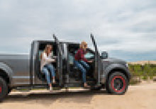 Load image into Gallery viewer, N-Fab Nerf Step 04-08 Ford F-150/Lobo SuperCab 6.5ft Bed - Tex. Black - Bed Access - 3in

