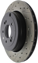 Load image into Gallery viewer, StopTech 10 Hyundai Genesis Coupe w/ Factory Brembo Slotted &amp; Drilled Right Rear Rotor
