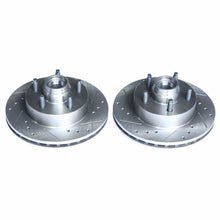 Load image into Gallery viewer, Power Stop 98-00 Ford Ranger Front Evolution Drilled &amp; Slotted Rotors - Pair
