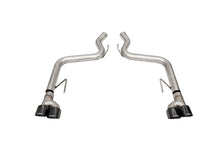 Load image into Gallery viewer, Corsa 18-21 Ford Mustang GT Black 3.0in PVD AxleBack Exhaust w/4.0in Quad Pro Tips

