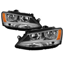 Load image into Gallery viewer, xTune 11-18 Volkswagen Jetta Sedan OEM Style Halogen Headlights - Chrome (HD-JH-VJ11-AM-C)
