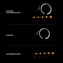 Load image into Gallery viewer, ANZO 2004-2008 Ford F-150 Projector Headlights w/ Halo and LED Black

