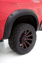 Load image into Gallery viewer, Bushwacker 19-21 Chevrolet Silverado 1500 Pocket Style Flares 2pc REAR- Black
