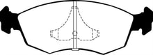 Load image into Gallery viewer, EBC 85-89 Mercury Merkur Scorpio 2.9 Redstuff Front Brake Pads
