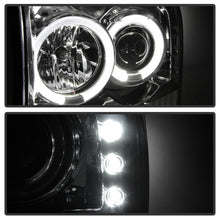 Load image into Gallery viewer, Spyder Ford F250 Super Duty 99-04 Projector Version 2 LED Halo LED Chrm PRO-YD-FF25099-1P-G2-C
