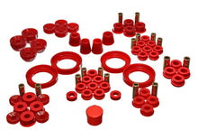Load image into Gallery viewer, Energy Suspension 92-96 Honda Prelude Red Hyper-Flex Master Bushing Set
