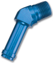 Load image into Gallery viewer, Russell Performance -12 AN 45 Degree 3/4in Pipe to 3/4in Tube Adapter
