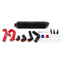Load image into Gallery viewer, Mishimoto 2016+ Honda Civic 1.5T / 2017+ Honda Civic Si Black Intercooler Kit w/Red Pipes
