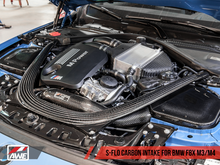 Load image into Gallery viewer, AWE Tuning BMW F8x M3/M4 S-FLO Carbon Intake
