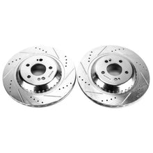 Load image into Gallery viewer, Power Stop 2017 Mercedes-Benz Maybach S550 Rear Evolution Drilled &amp; Slotted Rotors - Pair

