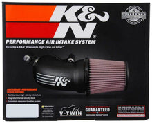 Load image into Gallery viewer, K&amp;N 17-18 Harley Davidson Touring Models Performance Air Intake System Silver
