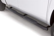Load image into Gallery viewer, Lund 03-09 Dodge Ram 2500 Quad Cab 4in. Oval Curved Steel Nerf Bars - Black

