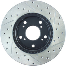 Load image into Gallery viewer, StopTech 02-06 Acura RSX Slotted &amp; Drilled Right Front Rotor
