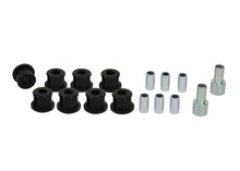 Load image into Gallery viewer, Whiteline Plus 10/89-8/94 Mazda 323 BG Astina / Familia Rear Inner &amp; Outer Control Arm Bushing Kit

