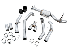 Load image into Gallery viewer, AWE Tuning 19-21 RAM 1500 5.7L (w/Cutouts) 0FG Dual Rear Exit Cat-Back Exhaust - Diamond Black Tips
