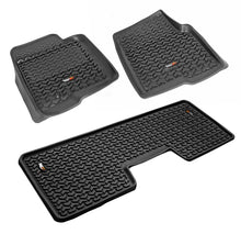 Load image into Gallery viewer, Rugged Ridge Floor Liner Front/Rear Black 2009-2014 Ford F-150 / Raptor Regular / S-Cab / S-Crew
