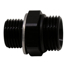 Load image into Gallery viewer, DeatschWerks 8AN ORB Male to M16 X 1.5 Metric Male (Incl O-Ring and Washer) - Anodized Matte Black
