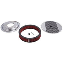 Load image into Gallery viewer, Edelbrock Air Cleaner Elite II 14In Diameter w/ 3In Element Standard Height Polished
