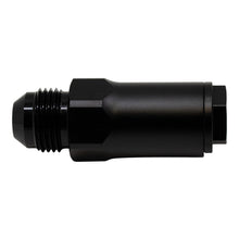 Load image into Gallery viewer, DeatschWerks 8AN Male Flare to 1/2in Ford Male EFI Quick Connect Adapter - Anodized Matte Black
