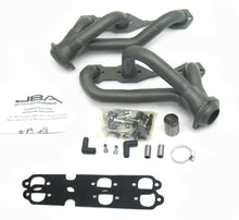 Load image into Gallery viewer, JBA 88-95 &amp; 02-03 GM S-Truck 4.3L V6 4WD 1-1/2in Primary Ti Ctd Cat4Ward Header
