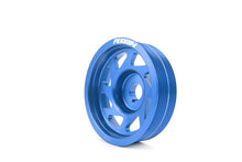 Load image into Gallery viewer, Perrin 93-11 Subaru Impreza / 02-14 WRX / 04-21 STI EJ Crank Pulley - Blue (w/AC)
