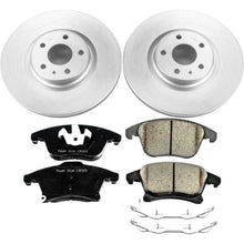 Load image into Gallery viewer, Power Stop 13-19 Ford Fusion Front Z17 Evolution Geomet Coated Brake Kit
