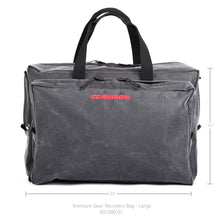 Load image into Gallery viewer, Go Rhino XVenture Gear Bag - Large (13x14x22in. Closed) 12oz Waxed Canvas - Black
