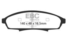 Load image into Gallery viewer, EBC 88-90 Buick Regal 2.8 Redstuff Front Brake Pads
