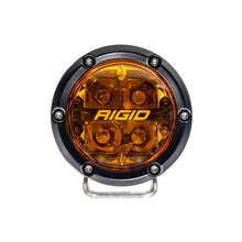 Load image into Gallery viewer, Rigid Industries 360-Series 4in Fog w/ Amber PRO Lens - White (Pair)
