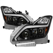 Load image into Gallery viewer, xTune Infiniti G37 Coupe (non-AFS) 08-15 Projector Headlights - Black PRO-JH-IG3708-2D-LB-BK
