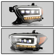 Load image into Gallery viewer, Spyder 16-20 Toyota Tacoma LED Model Only High-Power LED Headlights - Black PRO-YD-TT16LEDAP-BK
