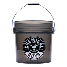 Load image into Gallery viewer, Chemical Guys Heavy Duty Detailing Bucket Smoked Black (4.5 Gal)
