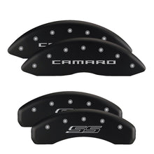 Load image into Gallery viewer, MGP 4 Caliper Covers Engraved Front &amp; Rear MGP Red finish silver ch
