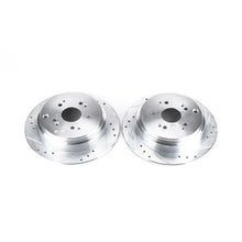 Load image into Gallery viewer, Power Stop 02-04 Honda Odyssey Rear Evolution Drilled &amp; Slotted Rotors - Pair
