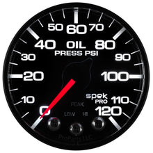 Load image into Gallery viewer, Autometer Spek-Pro - Nascar 2-1/16in Oil Press 0-120 psi Bfb Ecu
